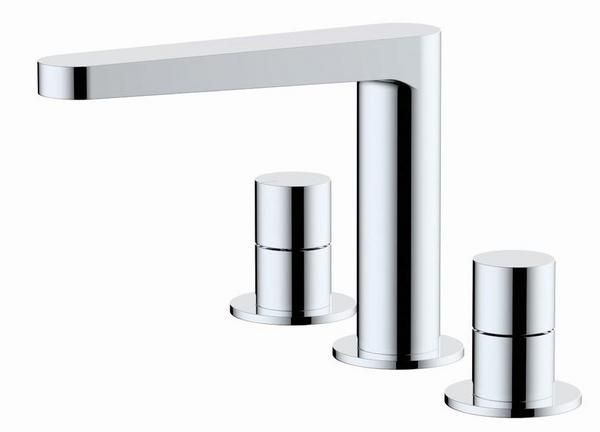 RAK Petit Round Dm 3 Hole Bsn Mxr Cp RAKPER3011C Bathroomsuites