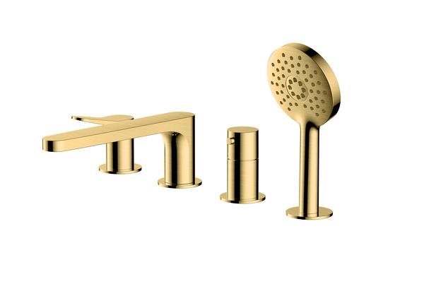 RAK Petit Round 4 Hole Dm Bsm RAKPER3013G Bathroomsuites