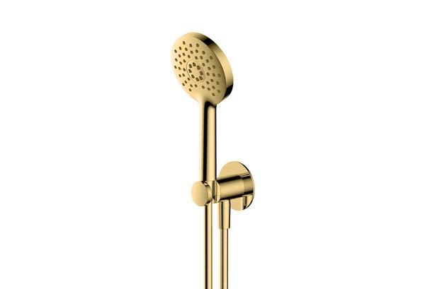 RAK Petit Round Wm Shwr Set In Brush Gold RAKPER4005G Bathroomsuites