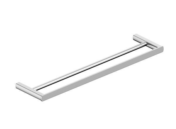 RAK Petit Sq 45Cm Double Towel Bar In Cp RAKPES9912-45C Bathroomsuites