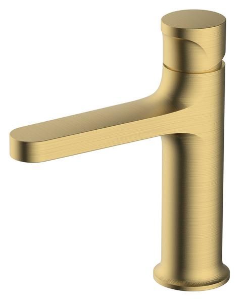 RAK Positano Standard Bsn Mxr In Brushed Gold RAKPOS3001G Bathroomsuites