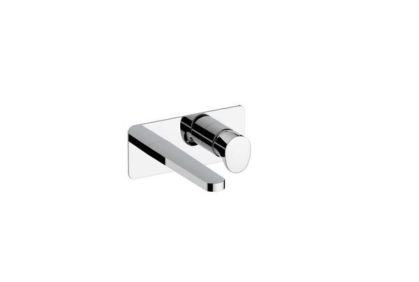 RAK Positano Wm Bsn Mxr With Back Plate In Cp RAKPOS3007C Bathroomsuites