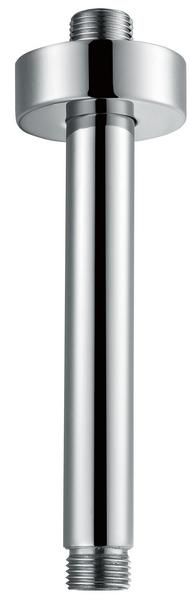 RAK 250Mm Brass Ceiling Arm Round Cp RAKSHW0004 Bathroomsuites