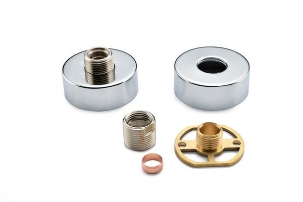 RAK Exp Round Shwr Bar Mxr Easy Fitting Kit (Pr) RAKSHW5003 Bathroomsuites