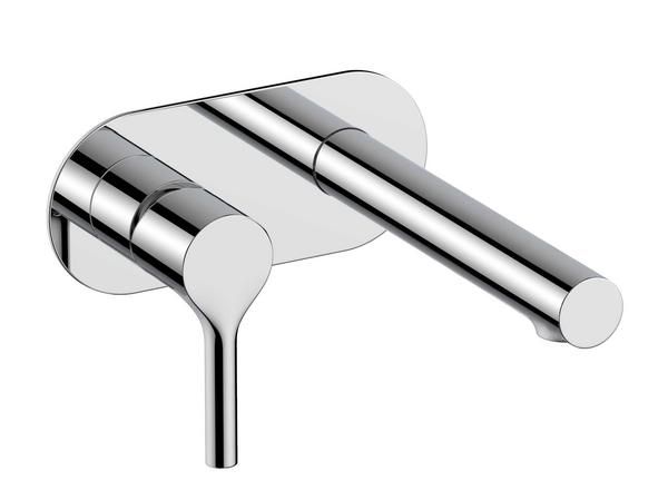 RAK Sorrento Wm Bsn Mxr With Back Plate In Cp RAKSOR3007C Bathroomsuites