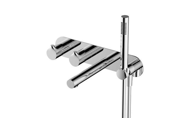 RAK Sorrento Dual Outlet Therm Conc Shwr Valve RAKSOR3306C Bathroomsuites