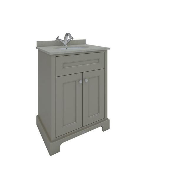 RAK Washington 600Mm Bsn Unit In Cappucino RAKWBU60514 Bathroomsuites