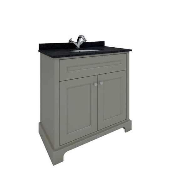 RAK Washington 800Mm Bsn Unit In Cappucino RAKWBU80514 Bathroomsuites