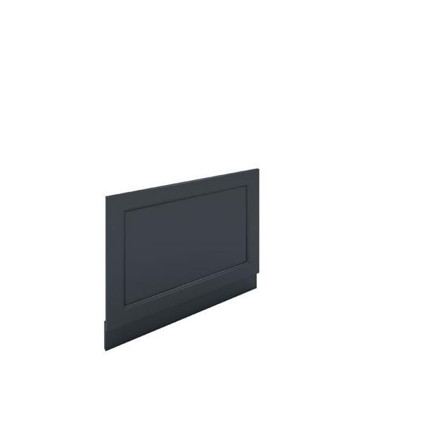 RAK Washington 700 Bath End Panel In Black RAKWEP70504 Bathroomsuites