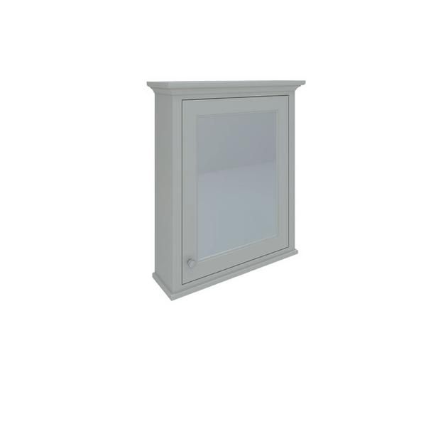 RAK Washington 600Mm Mirror Cabinet In Greige RAKWMC60505 Bathroomsuites