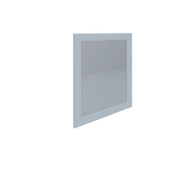 RAK Washington 600Mm Flat Mirror In White RAKWMR60500 Bathroomsuites