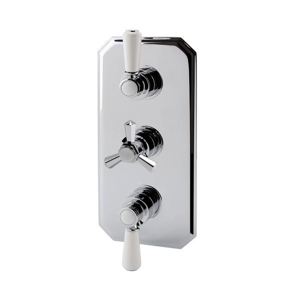 RAK Washington Triple Outlet Therm Shwr Valve RAKWTN3204 Bathroomsuites