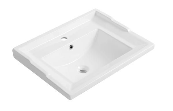 RAK Washington 60Cm Drop In Bsn 1Th RAKWTN60BAS1 Bathroomsuites