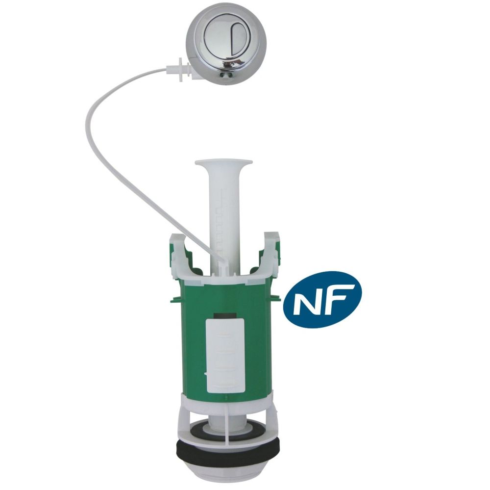 Regiplast Universal Mechanism hunting dual flush push - control cable (Réf.26000)