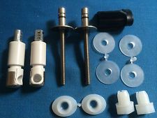 Roca Debba (Victoria Plus) replacement Soft Close Toilet Seat hinges & fixings