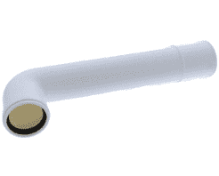 ROCA A890810000 DUPLO FLUSH PIPE 90 DEGREES BEND