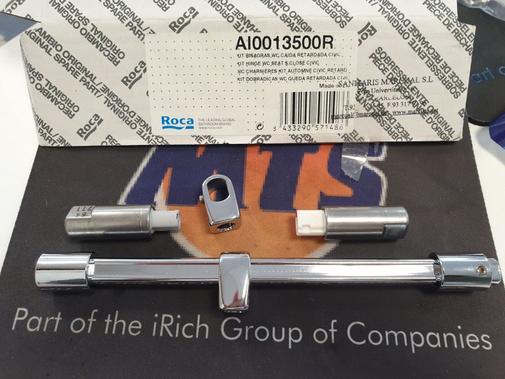ROCA TOILET SEAT HINGES  AI0013500R TOILET SEAT HINGES 8433290571486