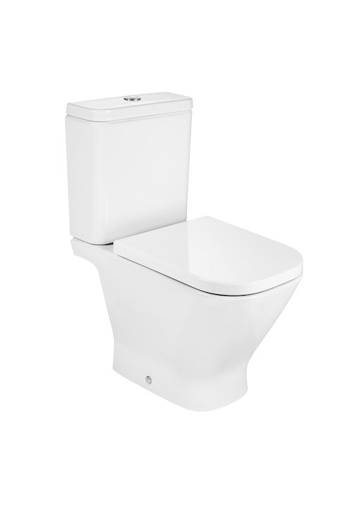 Roca Gap close-coupled WC with horizontal outlet A342477000