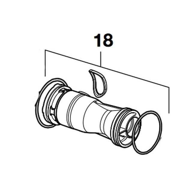 Roca Mixer Shower Thermostatic Core Kit And Victory Joints (Spare Part No. 3) Rock