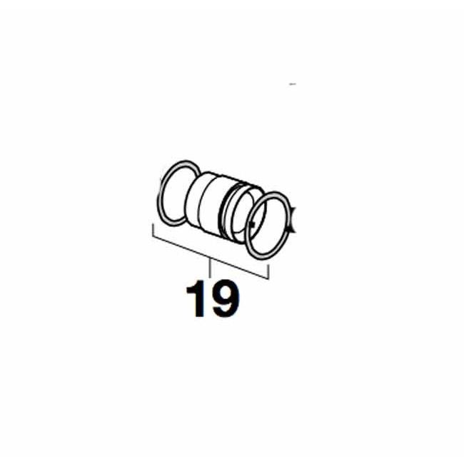 Roca Shower Mixer Kit Link Nuclei And Thermostatic Gaskets Victoria (Spare Part Nº 11) Roca A525017203