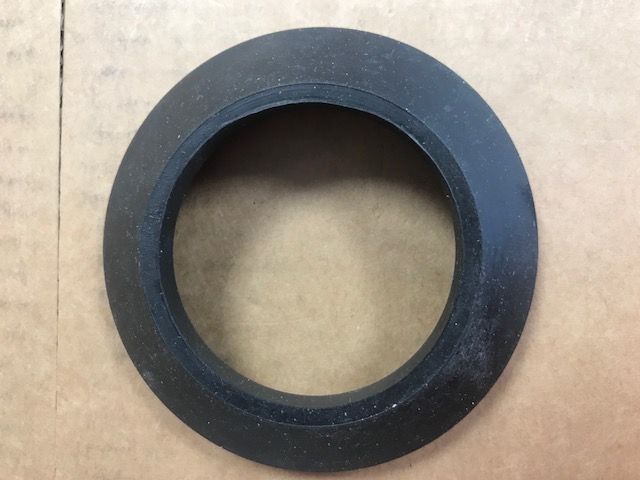 Round and middle stepped Close Coupled Washer Black