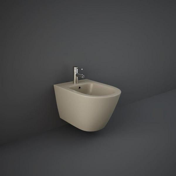 RAK Feeling Wh Bidet In Matt Cappuccino RST07514A Bathroomsuites