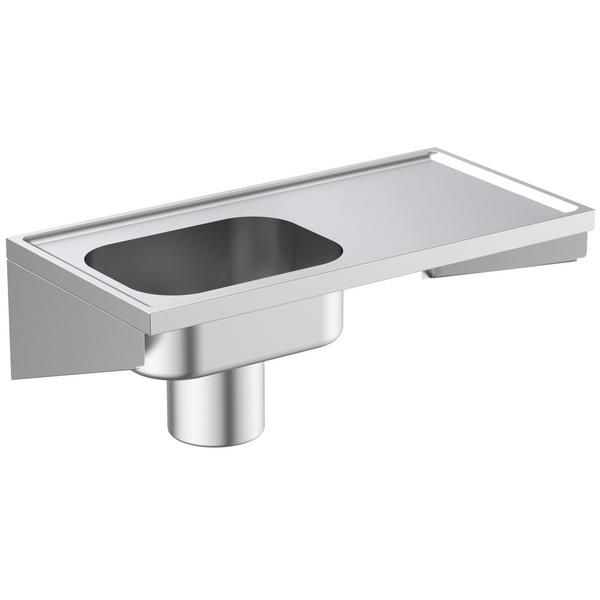 A/Shks S1267MY Clyde New Sink 120 x 60 S/S LH