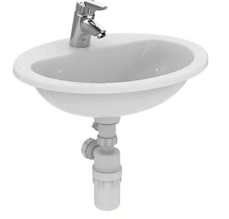 Armitage Shanks S269001 Contour 21 Splash 50cm Wash Basin 1Tap Hole