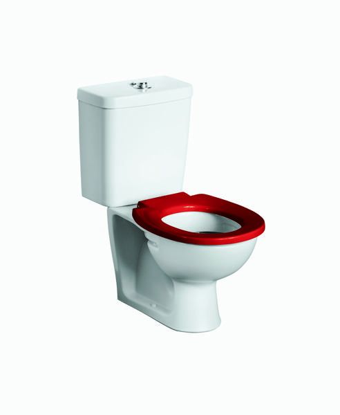 A/Shks S4058GQ Con21 Std Seat + Cover Red