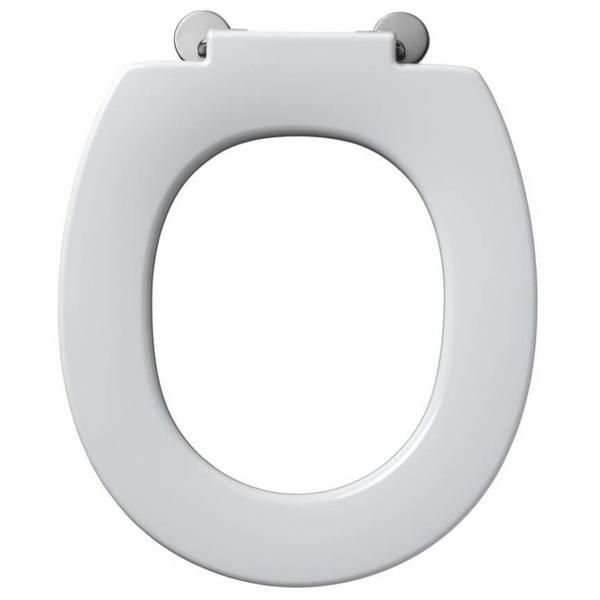 Armitage Shanks Ideal Standard White Contour 21 Toilet Seat ‎S406601 with Retaining Buffers