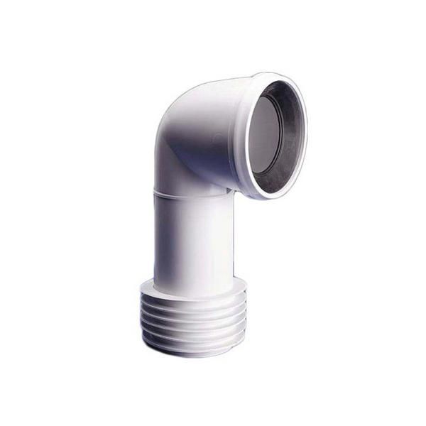 Ideal Standard  Bowl connector - 90º  - finned  S430001