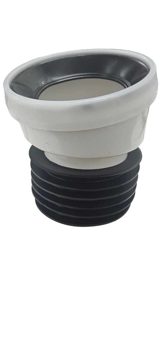 S430501 14 Degree Finned Connection White