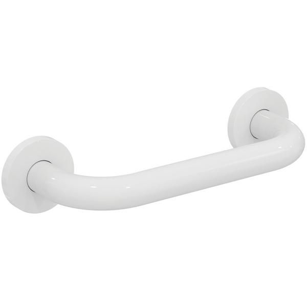 A/Shks S6450AC Con21 Str Grab Rail Wht 30cm