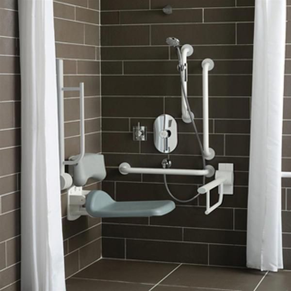 A/Shks S6960LI Con21 Unisex Shower Pack Rails