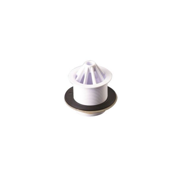 A/Shks S8726AA Str Waste Unslotted 1.1/2in CP