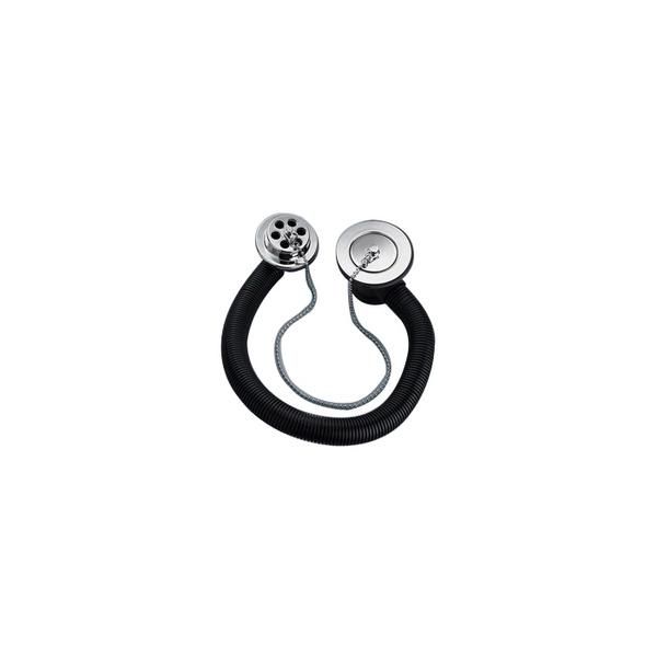 Armitage Shanks Slotted Basin Waste with Plastic Plug Chain and Stay - Chrome - S8800AA