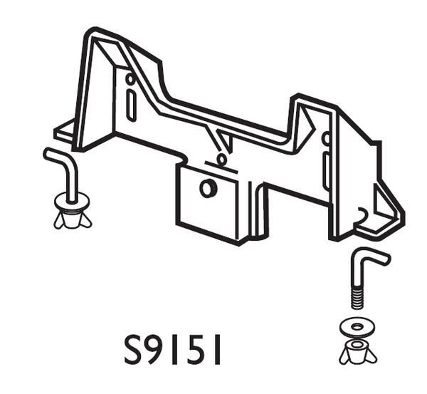 A/Shks S915167 Portman Bracket no Waste Support