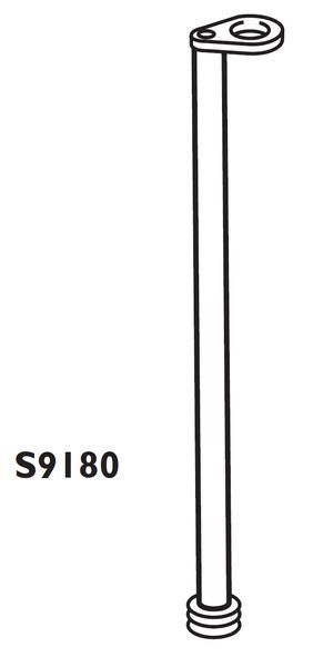 PACK POL S/S CTR LEG WITH TOP PLT 600MM
