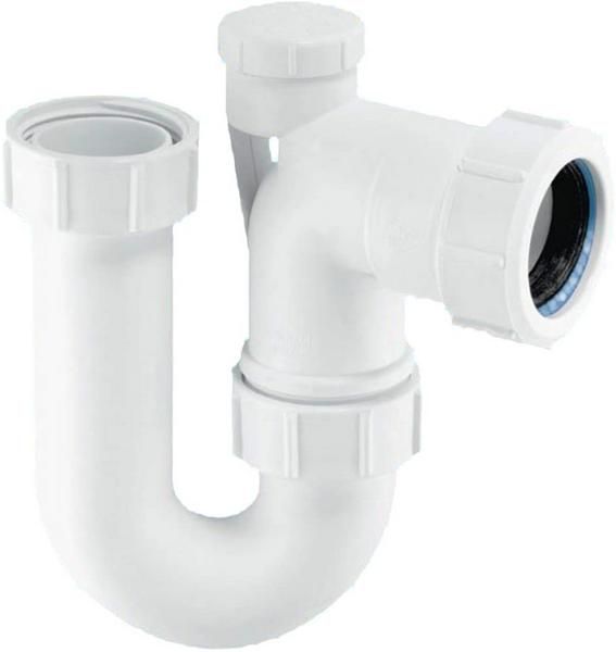 McAlpine SA10V 1.1/4in Tubular P Trap Silent