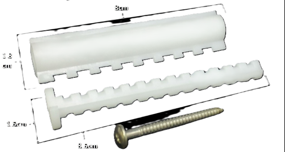 SANICA CONCEALED CISTERN MOUNTING SCREW 865/2491