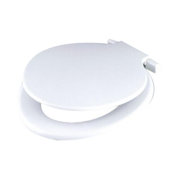 Celmac Calypso dual position plastic toilet seat and cover Black SCA21WH