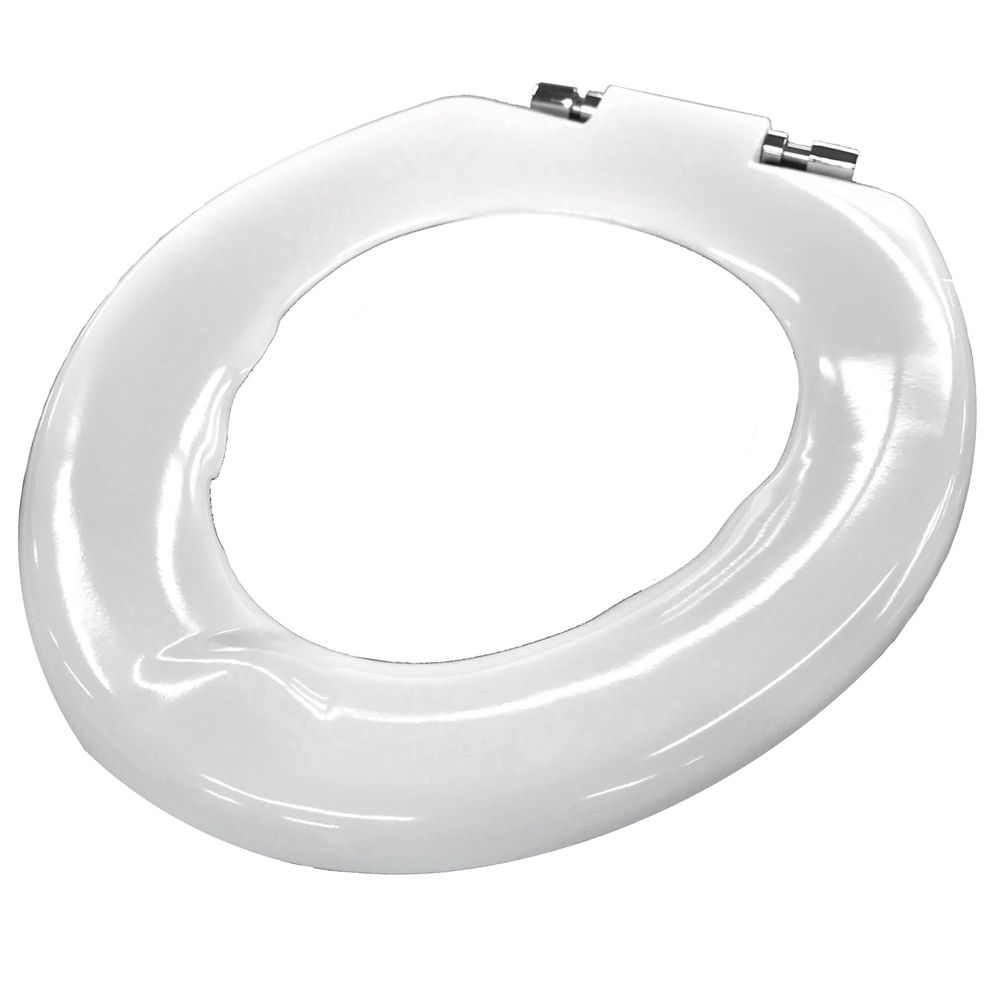 Wirquin Celeste Plus seat only with C/P brass hinge - anti viral White -SCK51WY