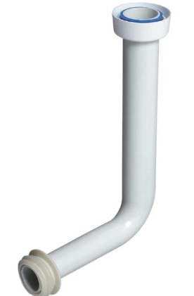 Wirquin Flush pipe 2 Inch to 43 mm 90 Degree Including conical washer 89998095