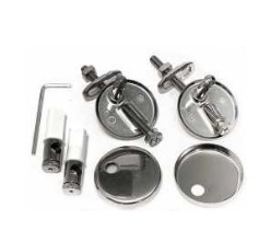 GALASSIA EDEN TOILET SEAT HINGES FOR SOFT CLOSE SEAT 7220KITCER