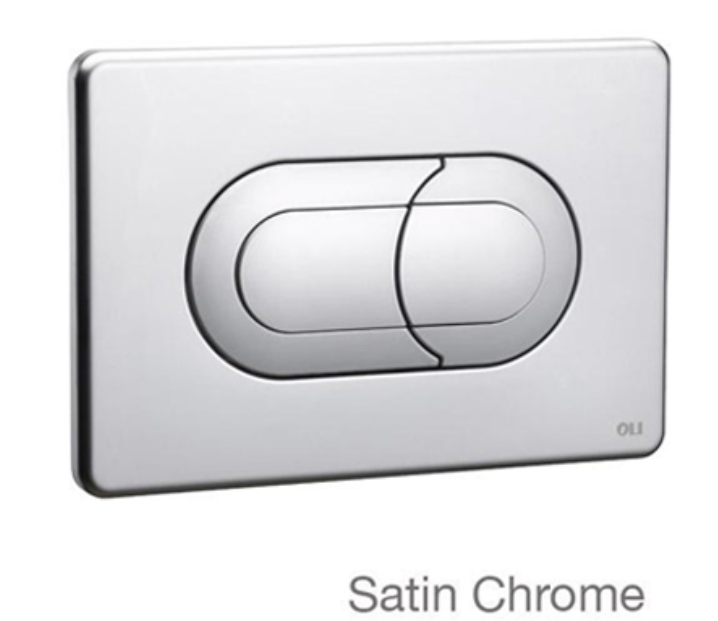 Oli Salina - Flush Button - Satin Chrome OL0640086
