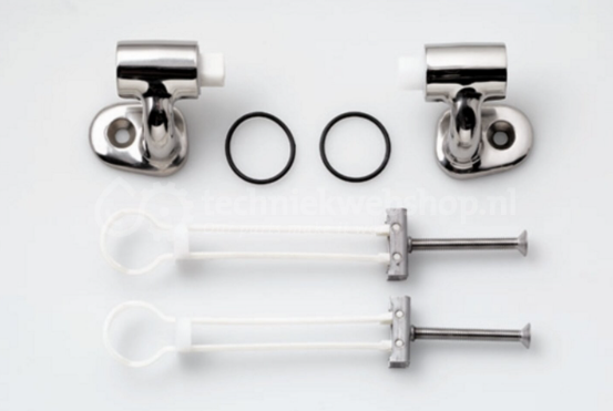 Laufen Vila hinges Benelux Parts - urinals / mounting set complete, Screw mounting set H8942210000001, 4014804918818, 8.9422.1.000.000.1