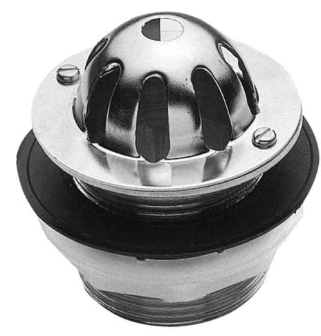 Armitage Shanks S8770MY Urinal Strainer Waste Brass 1 1/2 With Stainless Steel Dome