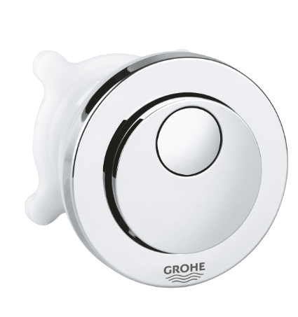 Grohe 39056 Round Dual Flush Push Button 39056000