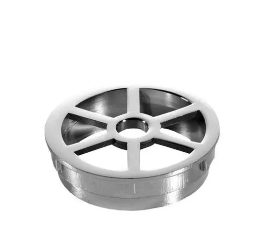 McAlpine STWGR-CP centre grid only to suit standard waste Chrome Plated