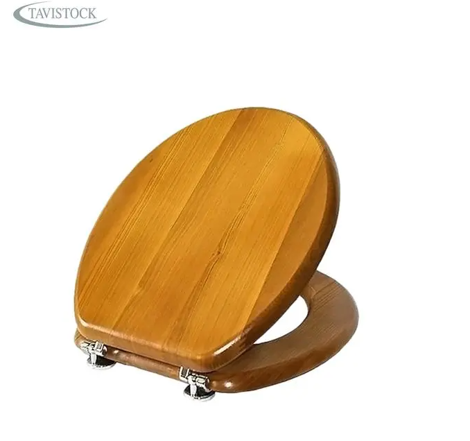 Tavistock Strat Antique Pinea White Toilet Seat Standard Close 0504S / 5016519401615